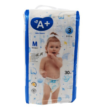 Wholesale Super Soft High Absorbency Cloth Disposable Baby Nappies Baby Diapers